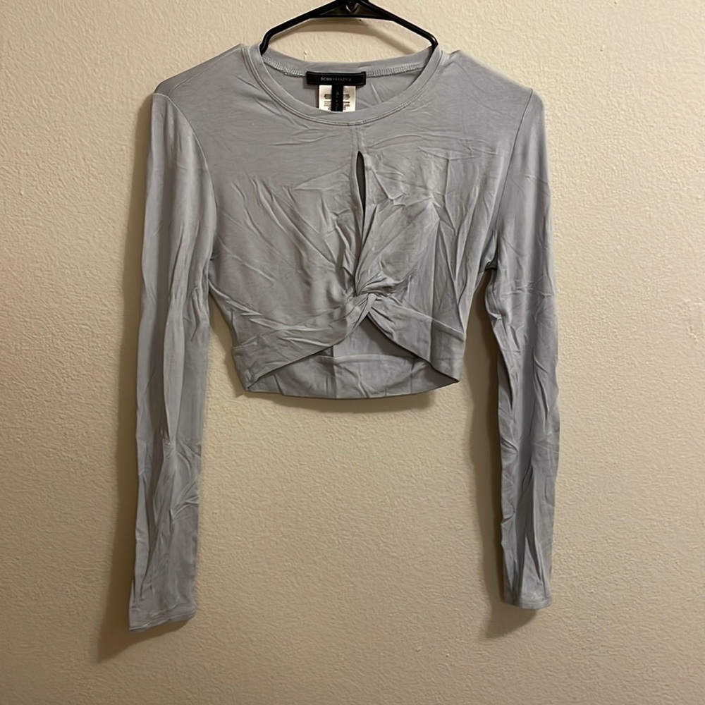 BCBG MAXAZRIA crop top